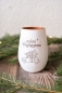 Preview: Windlicht / Teelichtglas "Merry Christmas"